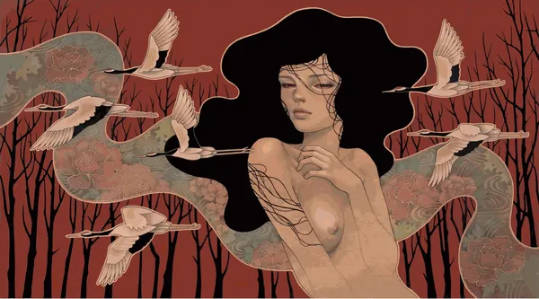 Audrey Kawasaki, When It Begins Sold, 2015