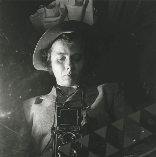 Vivian Maier, Self-Portrait, New York, n.d. (Click for Details), Printed later