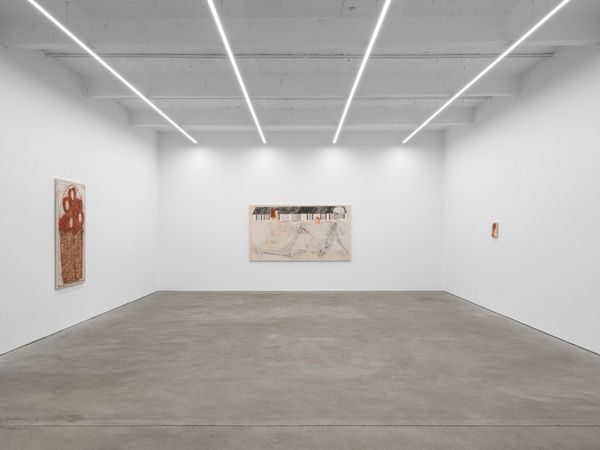 EMMA ROSE SCHWARTZ exhibition view, Giant Skeleton, Kraupa-Tuskany Zeidler, Berlin, 2026