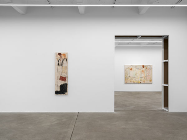 EMMA ROSE SCHWARTZ exhibition view, Giant Skeleton, Kraupa-Tuskany Zeidler, Berlin, 2026