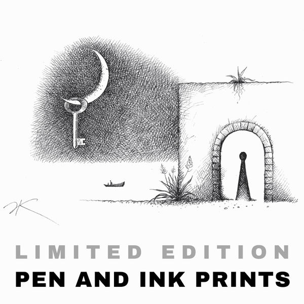 PEN AND INK PRINTS