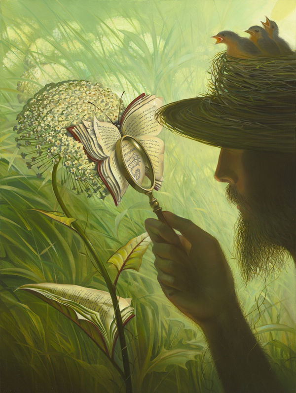VLADIMIR KUSH UNVEILS HIS NEW PAINTING "NATURALIST"