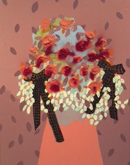 Ana Rodriguez, Untitled (Fuchsia) - 2017