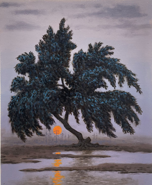 Jamie F. Adams, Willow Piece #9, 2024