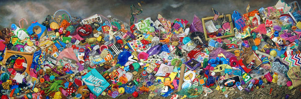 Constance Mallinson, Still Life in a Landscape, 2018