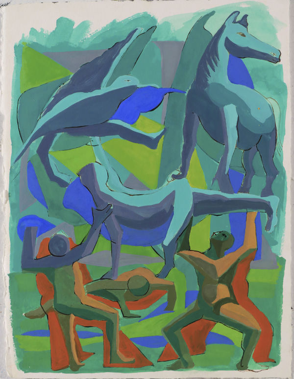 Hagop Najarian, Love Of The Common People #3, 2021