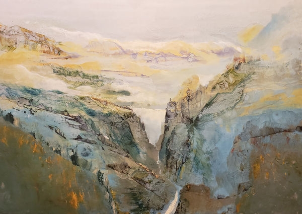 KIRK WELLER, Canyon of the Ink Painters, 2023