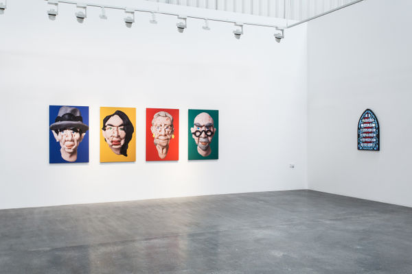 Hamra Abbas Kaaba Picture as a Misprint Installation view of exhibition