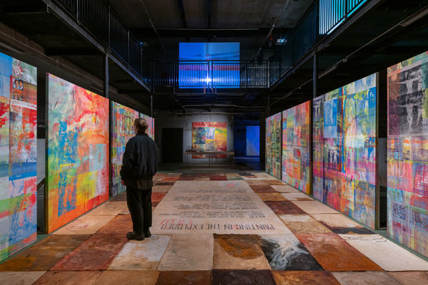 Mandy El - Sayegh in collaboration with Alice Walter, XXX KISS CROSS KILL, Kummelholmen, Stockholm, 10 May – 15 June 2025. Photo: Damian Griffiths. Courtesy of the artist and Kummelholmen, Stockholm.