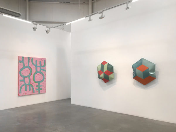 Upsurge: Waves, Colour and Illusion, Installation View, 2020