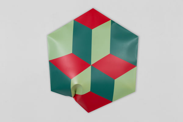 Shaikha Al Mazrou Untitled, 2019 Wet coated steel 100 x 86 x 26 cm