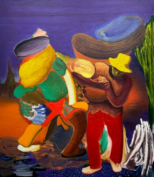 Xu Dawei 徐大衛 - Orange-Red Sky橘红色的天空, 2025