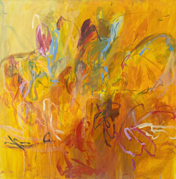 Adams Lindsay Untitled 2024 Oil On Canvas 48X48 Inch Crop