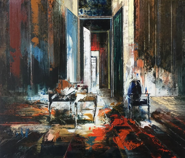 Second Collection, 2020, Oil on Canvas, 94 x 110 cm, John Monks