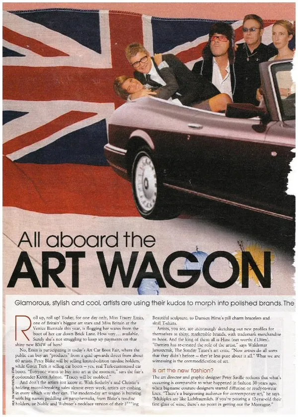 All Aboard The Art Wagon: Peter Blake, Tim Noble & Sue Webster