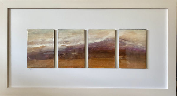 abstract landscape painting