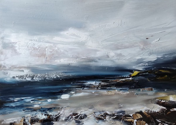 Welsh seascape painting