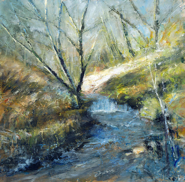 Welsh woodland painting