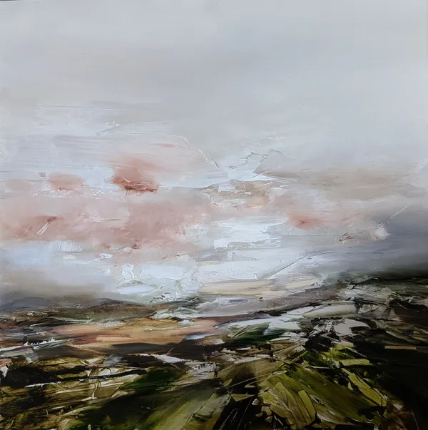 Contemporary oil painting Offas dyke