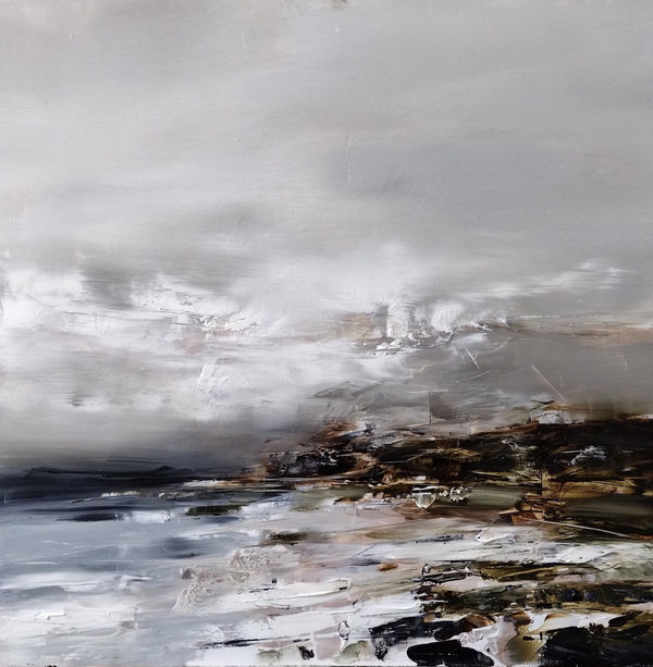 Welsh seascape painting