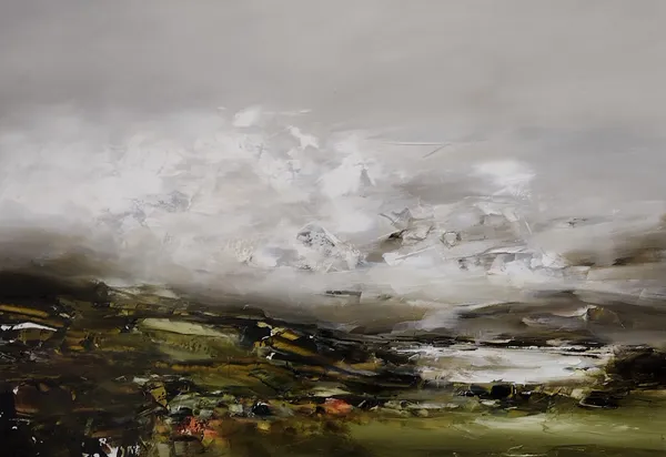 Snowdonia oil painting contemporary