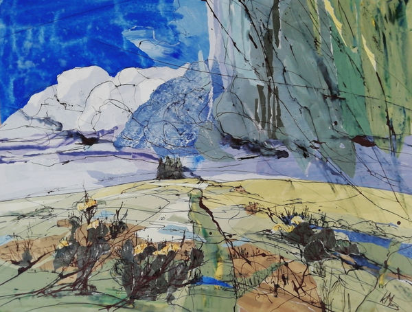 Kathryn Moore, Spring Cloud Burst, 2021