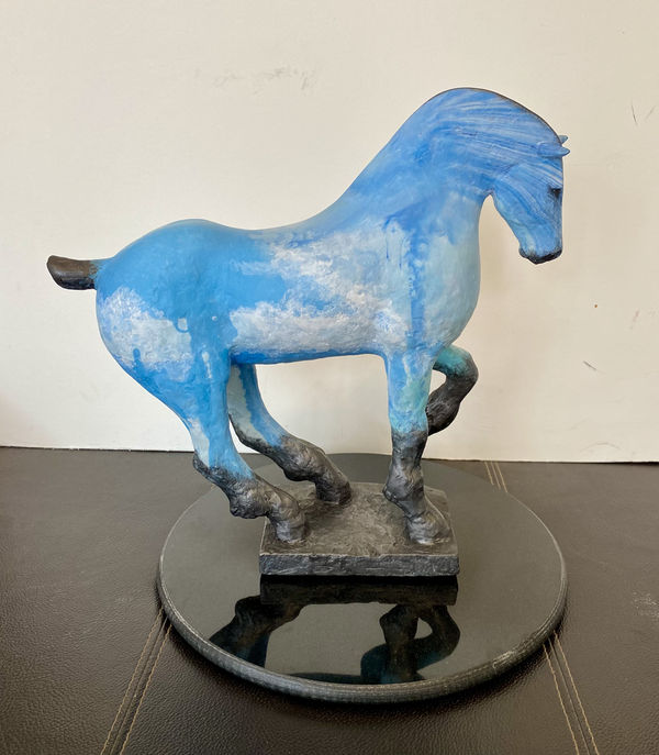 Horse sculpture