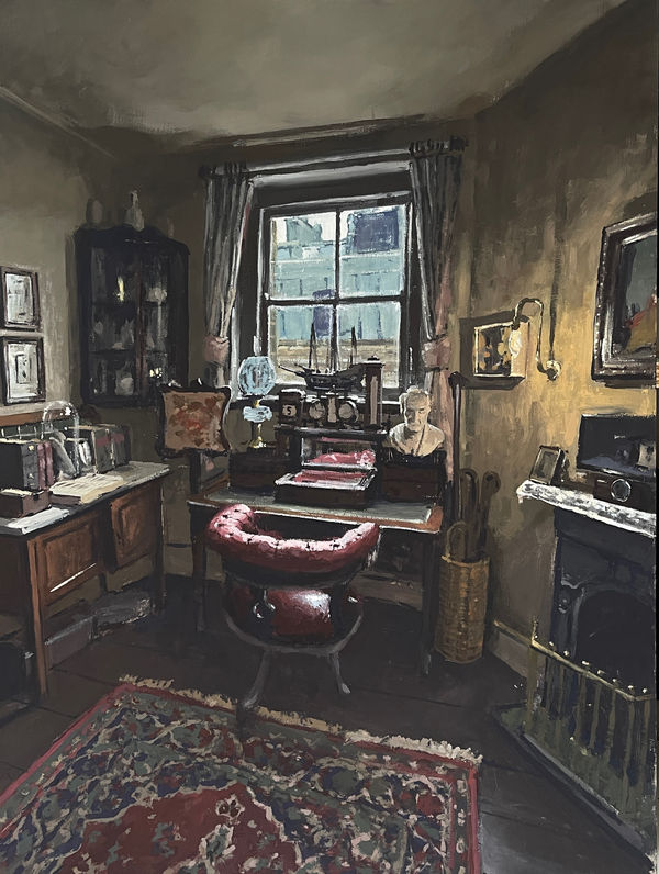 Watsons study painting