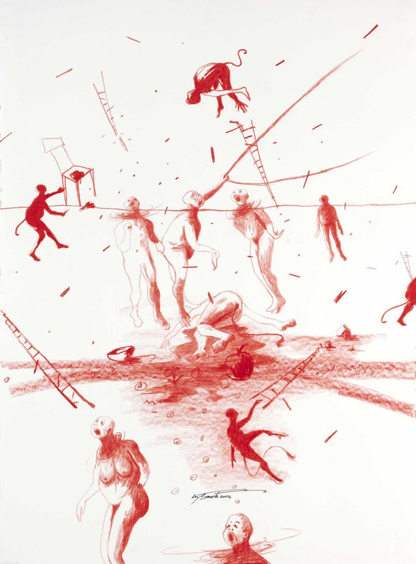 Nù Barreto Assento manchando, 2016