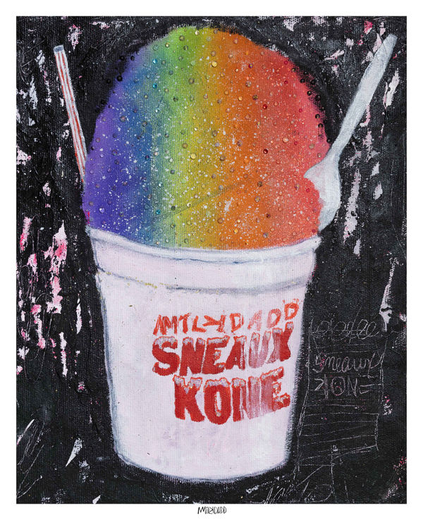 Milkdadd, Sneaux Kone Cup (print), 2024