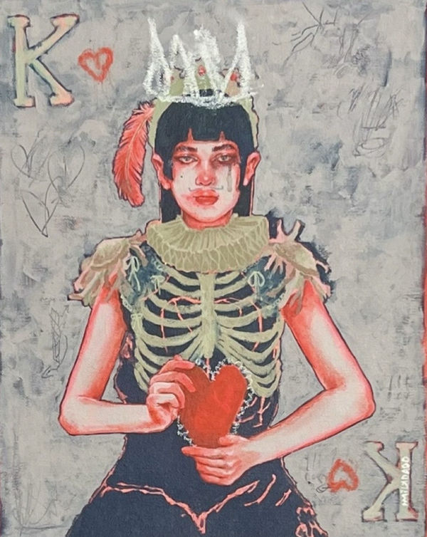 Milkdadd, 2024 King of Hearts (print), 2024