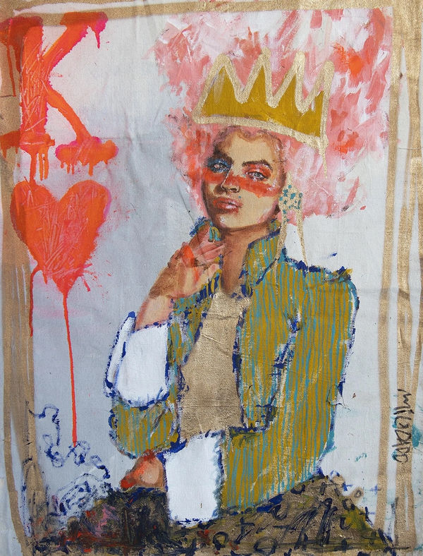 Milkdadd, King of Hearts (print), 2021