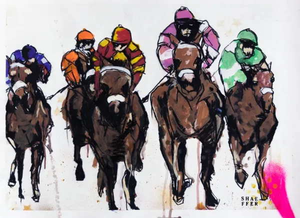 Michael Shaeffer, Winners Circle (print) , 2026