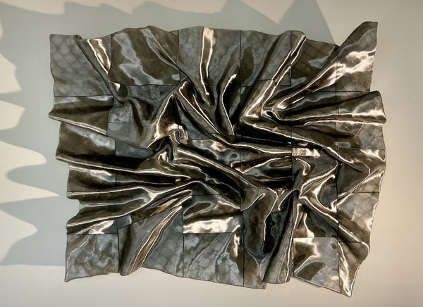 Catherine Rodgers, Twisted Silk Series: Silver, 2026