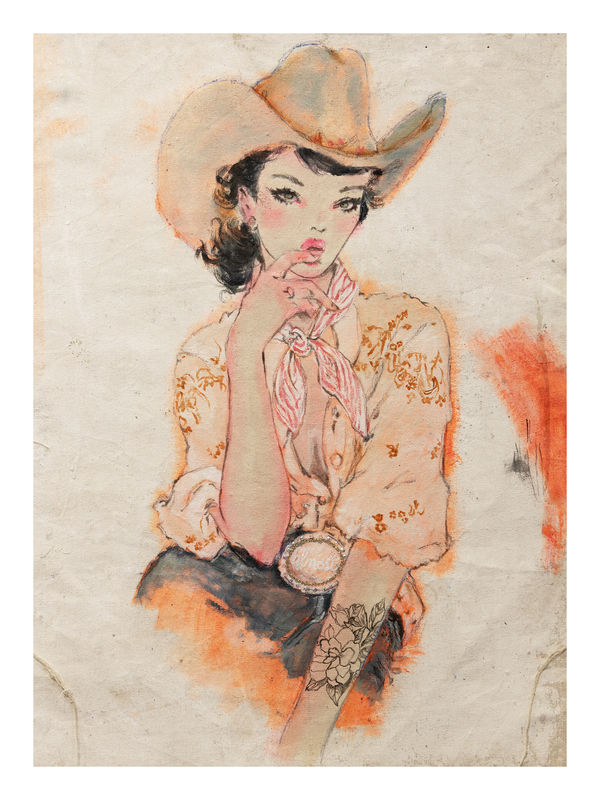 Milkdadd, Almost Gardenia (print), 2025