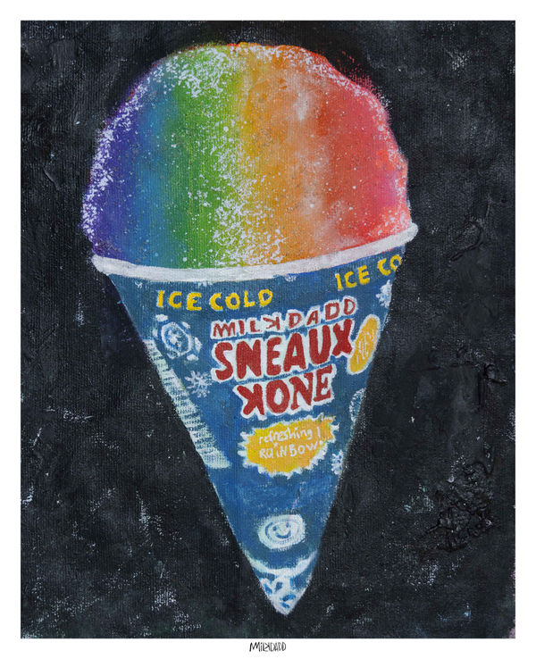 Milkdadd, Sneaux Kone (print) , 2024