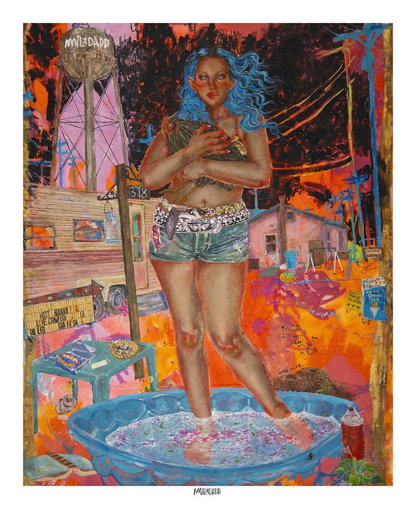 Milkdadd, Birth of Venus (print), 2022