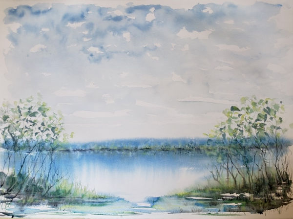 Amber Weinzimer , Peaceful Times II (in progress), 2025