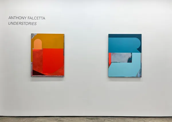 Anthony Falcetta Colorful Abstract Painting Exhibition1