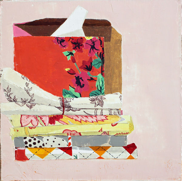 STILL LIFE WITH TISSUE BOX, 2016 oil on linen 10 x 10 in.