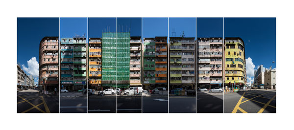 Mark Panckhurst, 8 Architectural Facades, To Kwa Wan, Hong Kong, 2020