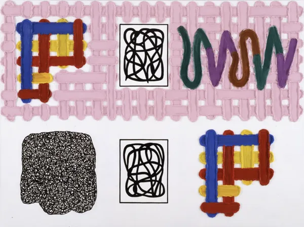 Jonathan Lasker at Musée d’Art Moderne de Saint-Etienne