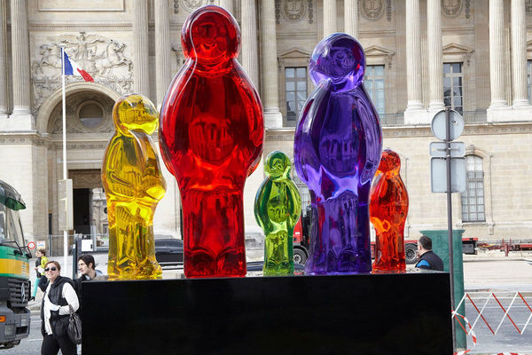 Paris Public Installation next to the Louvre, 2012