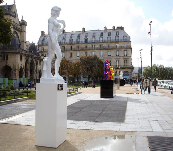 Paris Public Installation next to the Louvre, 2012