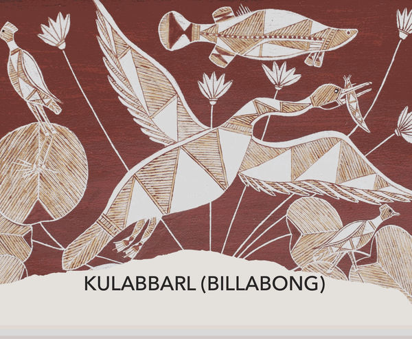 Kulabbarl (Billabong) In partnership with Injalak Arts