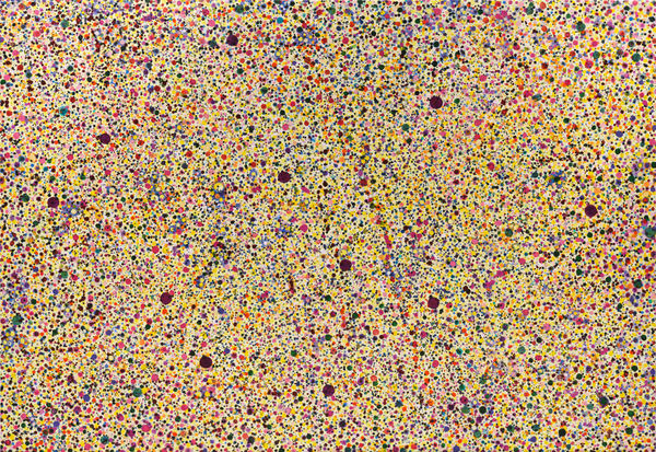 Landon Mackenzie, Hummingbird (Yellow), 2025