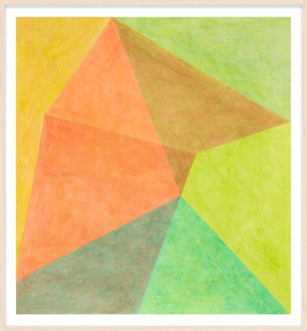 Jinny Yu Inextricably Ours W23-02, 2023 watercolour on paper 19 1/2 x 18 in.