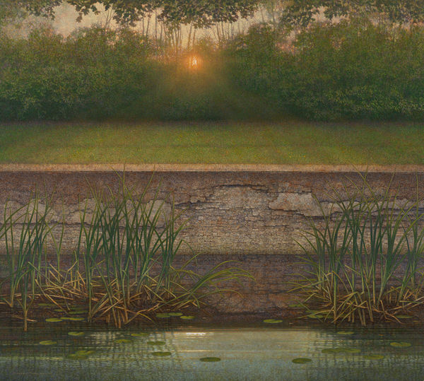 MICHAEL THOMPSON, Garden at Twilight, 2023