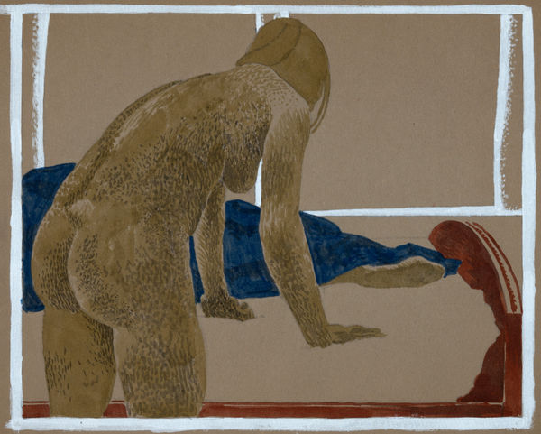 ALEX COLVILLE, Study for Sleeper, 1975