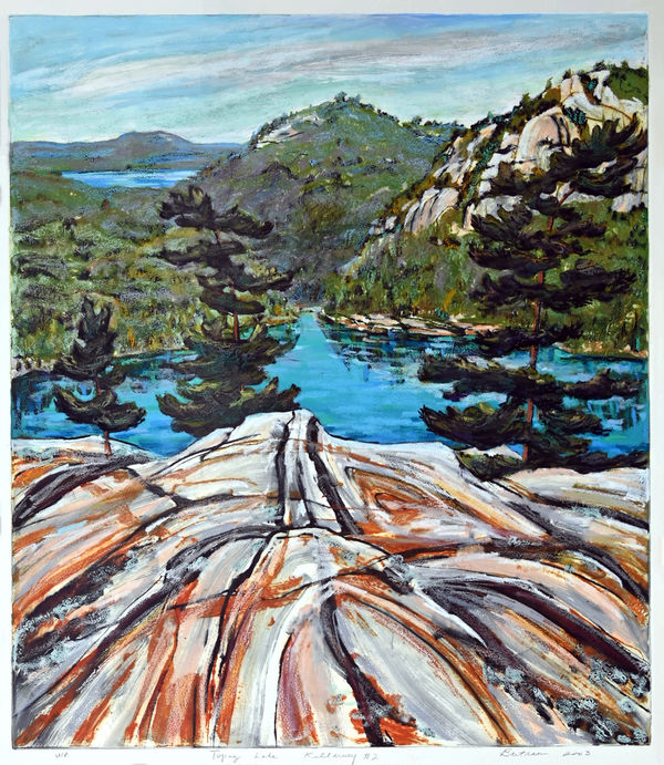 ED BARTRAM, Topaz Lake, Killarney #2, 2003